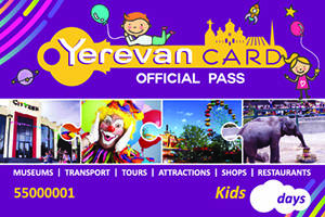 yerevan card for Children unlimited time plus