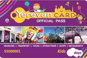 yerevan card for  Children 120 hours